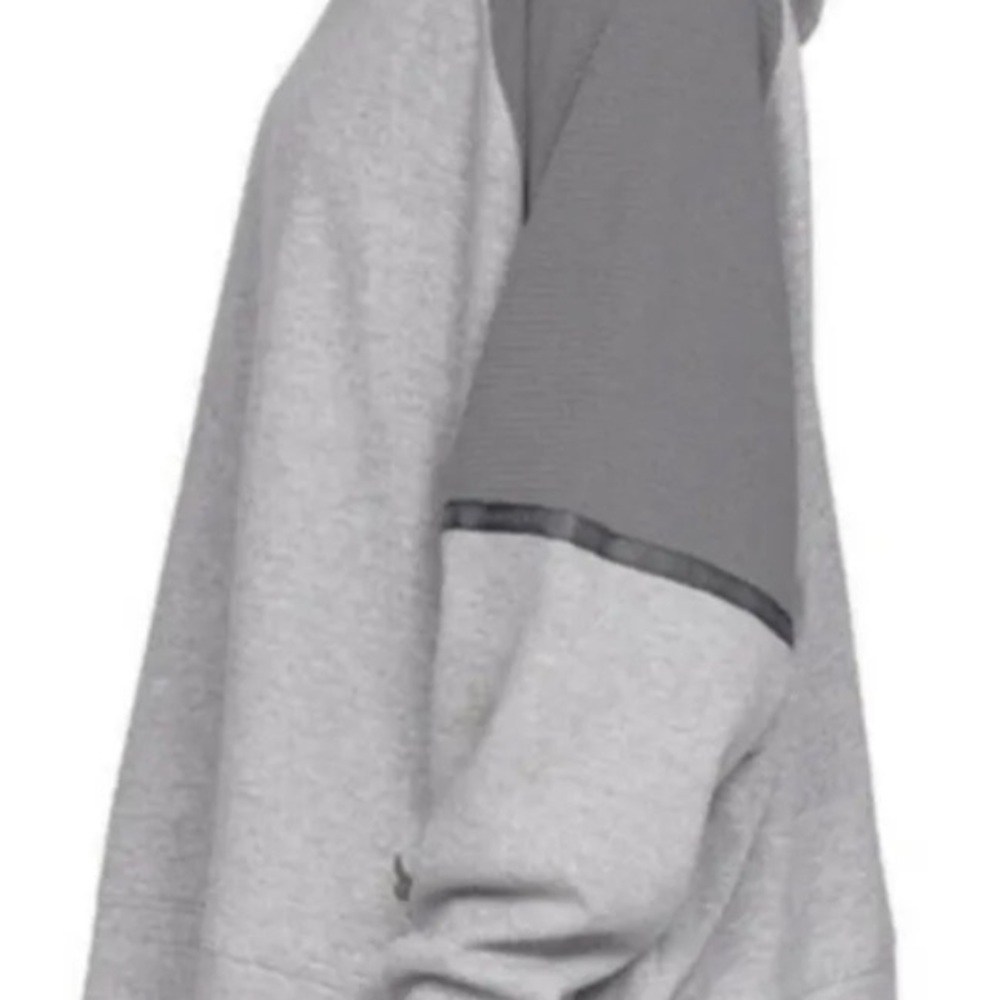 Under Armour Project Rock Hoodie Sweatshirt Large Gray All Day Hustle Oversized - Picture 2 of 4
